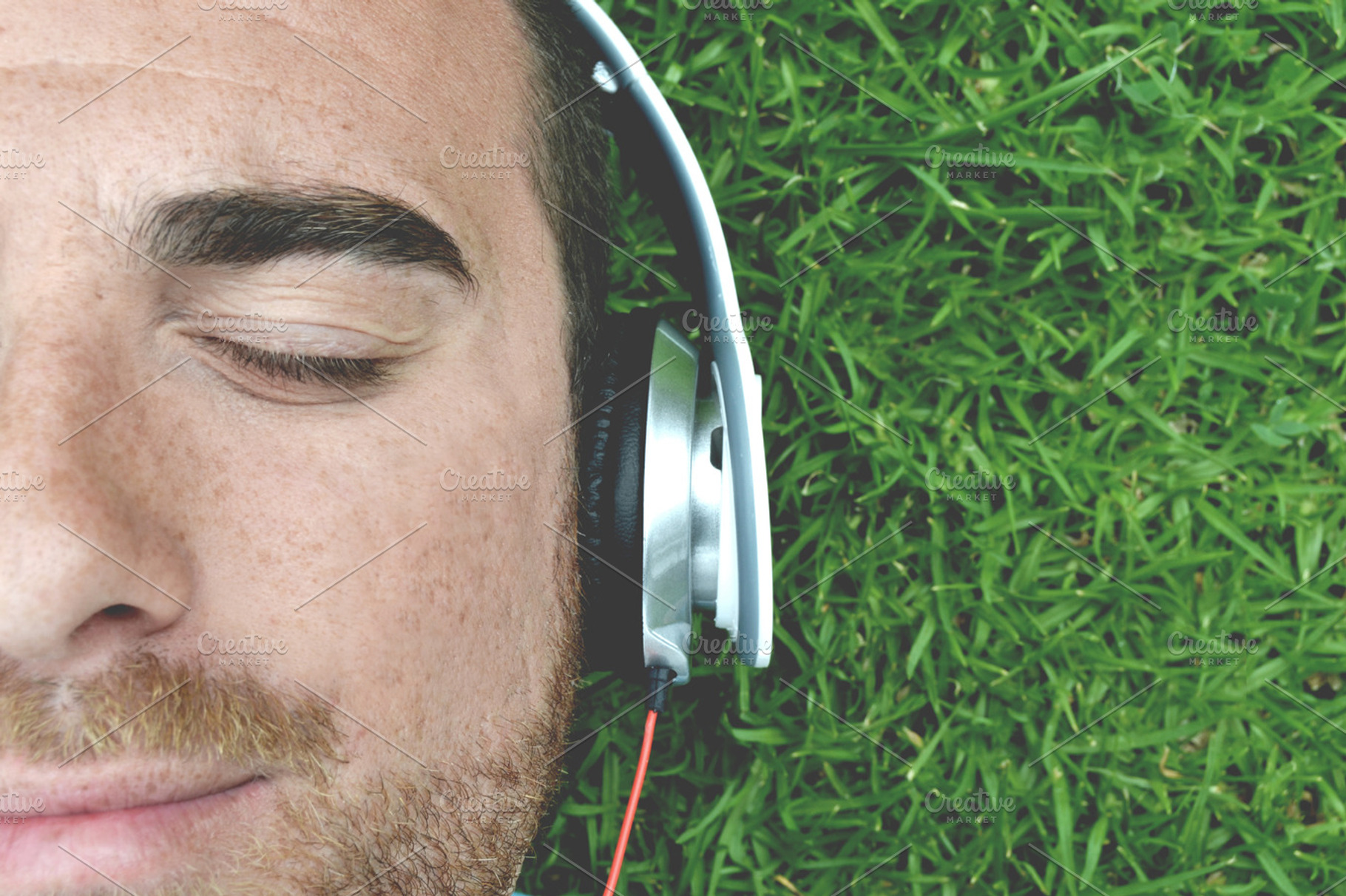 man listening music, a Person Photo by etorres69