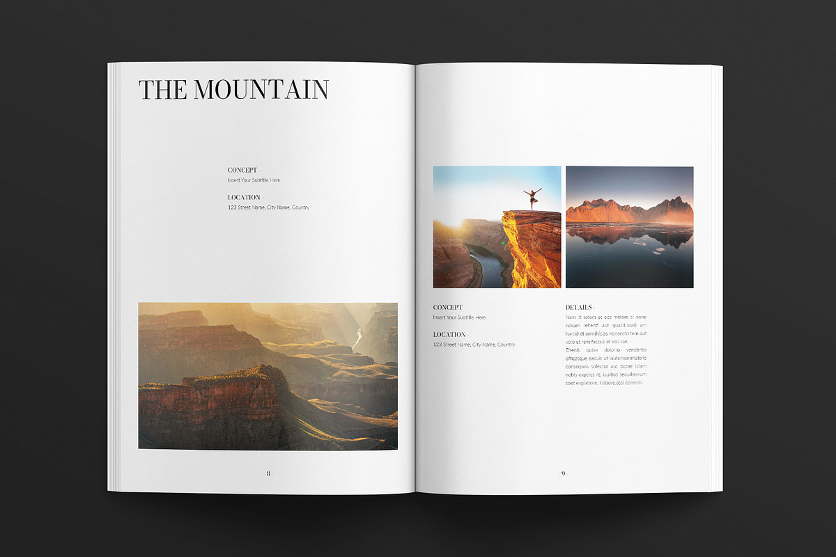Digital Photography Portfolio, a Brochure Template by E-Type (Photo 4 of 7)