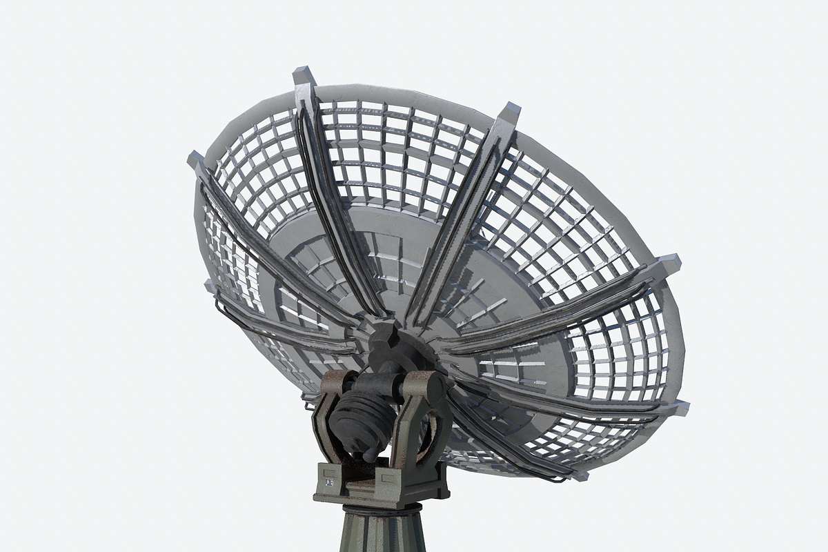 Huge Satellite Dish, an Object 3D Model by Daniel Mikulik (Photo 13 of 20)