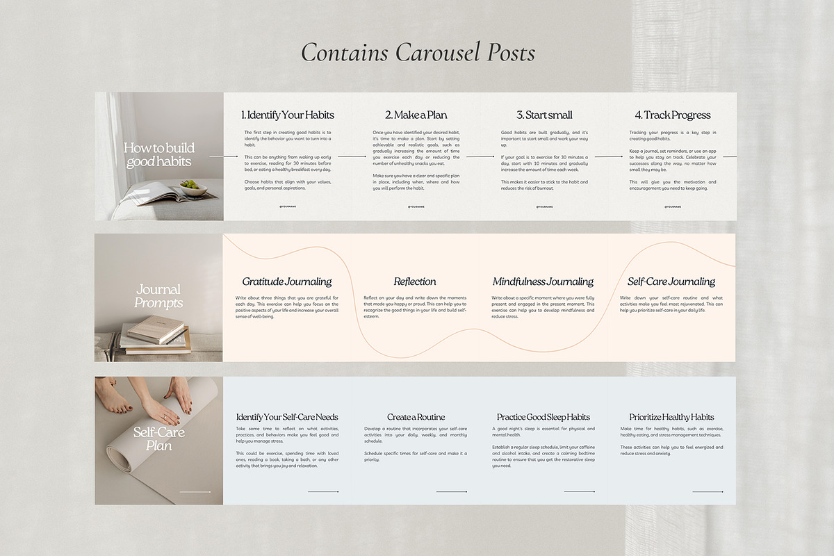 Wellness Coach Template - Canva, a Social Media Template by Willoe Studio (Photo 11 of 12)