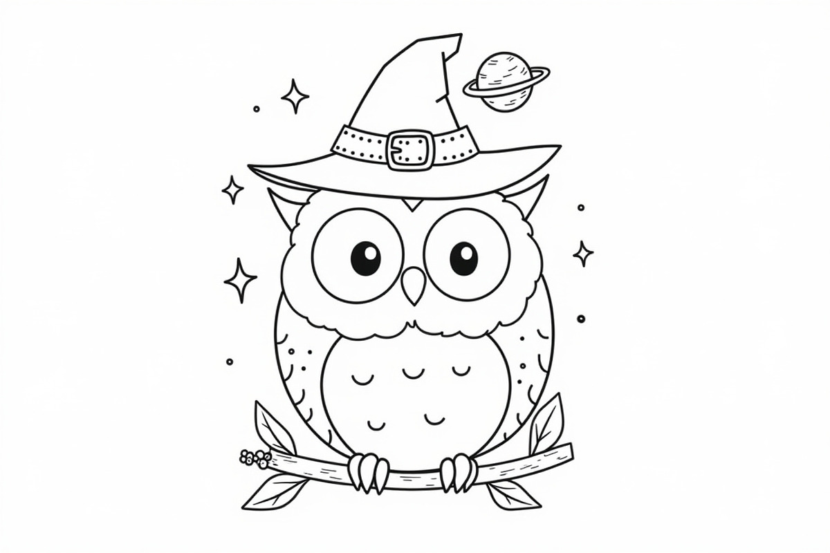 Halloween Illustration Coloring bund, an Illustration by Artivon (Photo 11 of 26)