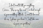 Overthinking | Script Font, a Handwritten Font by Scratchones (Thumbnail 6 of 8)