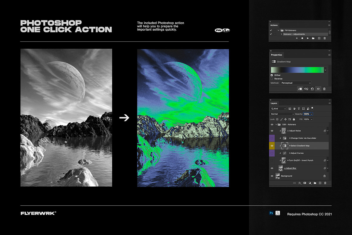 Koloranz Gradient Maps, a Gradient Add-On by FLYERWRK (Photo 2 of 8)