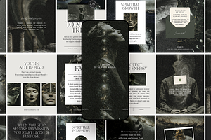 Mystical Instagram Template Bundle