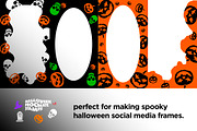 Halloween Procreate Stamp Brushes, a Brush Add-On by Layerform Design Co. (Thumbnail 5 of 5)
