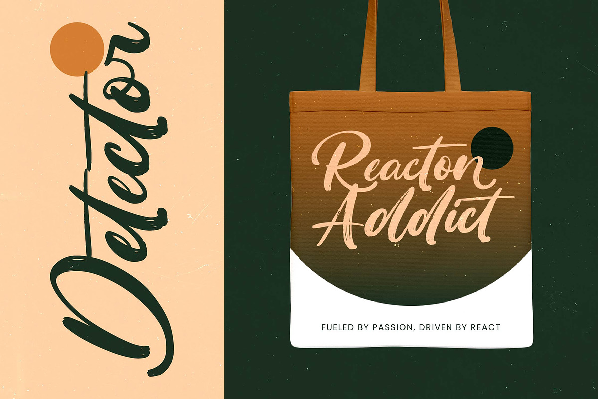 Routine Oldnight Modern Brush Font, a Script Font by Letterena Studios Script (Photo 11 of 20)