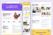 Eduvance - Education Website, an UI Kit Template by peterdraw (Thumbnail 5 of 7)