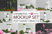 Cosmetic Mockup Set, a Product Mockup by Free-PSD-Templates (Thumbnail 1 of 5)