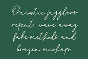 CS Brisa Pixel, a Script Font by Craft Supply Co. (Thumbnail 3 of 8)