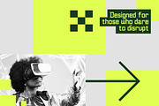 Octa Meatrix Techno Typeface Font, a Sans Serif Font by Rasio Studio (Thumbnail 3 of 7)