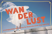 Wanderlust Handwritten Sans Serif, a Font by vanloveart (Thumbnail 1 of 8)