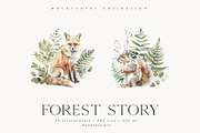 Forest Story, an Animal Illustration by PeDe Designs (Thumbnail 9 of 10)