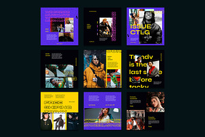 Tresndy Instagram Templates