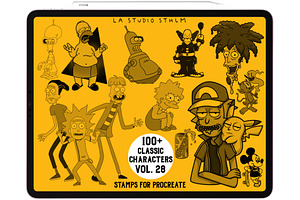 Classic Characters Vol.28- Stamp Set