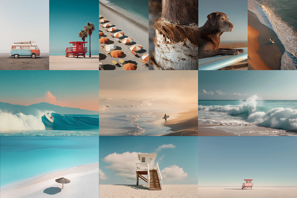 Coastal Wall Art Bundle 50 Prints, a Nature Photo by LESZ Design (Photo 10 of 11)