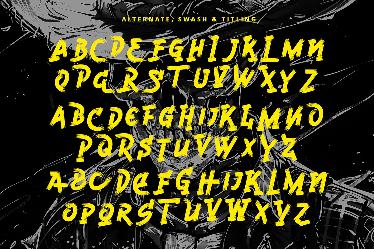 Queen Rocker, a Handwritten Font by Letterara (Photo 7 of 10)