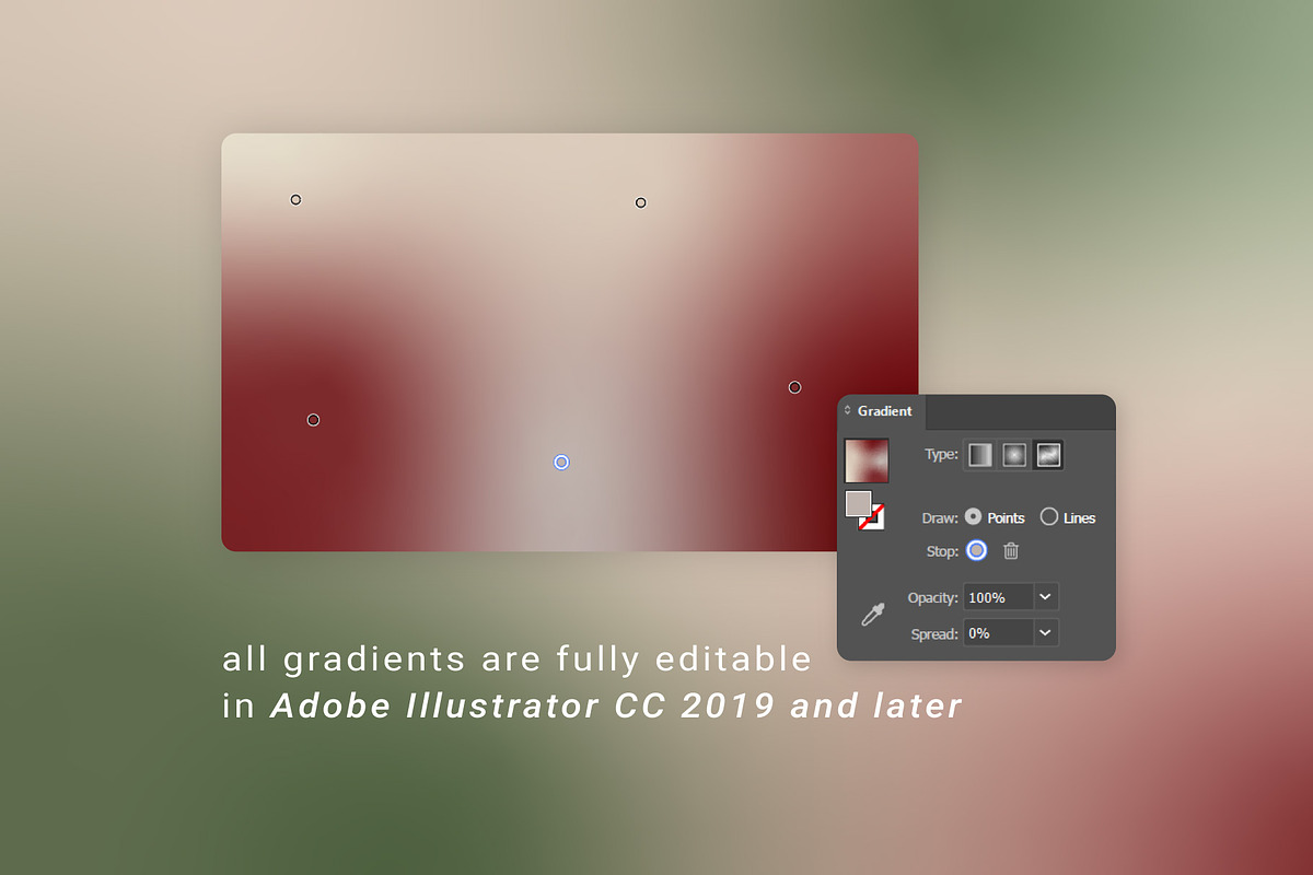 Cozy Christmas Gradient Backgrounds, a Texture Graphic by stasylionet (Photo 3 of 11)