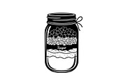 Layered Mason Jar Ingredients Bundle, an Illustration by yasushie (Thumbnail 2 of 31)