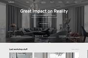 FlyBlocks - Interior Design WP Theme, a WordPress Template by FlyTemplates.com (Thumbnail 2 of 9)