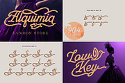Dianthus Maiden Typeface, a Script Font by alit design (Thumbnail 12 of 17)