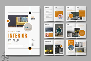 Interior Design Brochure Template, a Brochure Template by MightyDesign