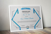 Certificate Word | PSD | AI, a Stationery Template by Curve Design (Thumbnail 6 of 6)