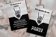 Til Death Party Bridal Shower Invite, an Invitation Template by Patterndigitpics (Thumbnail 3 of 6)
