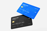 Realistic Floating Credit Card Mock, a Product Mockup by graphypix (Thumbnail 1 of 4)
