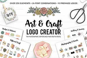 Art And Craft Logo Creator