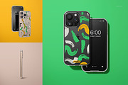 Phone 16 Pro Max Clear Case Mockup, an iPhone Mockup by creatsy5 (Thumbnail 6 of 18)