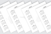 Calendar 2023-2024-2025-2026-2027, a Stationery Template by MNT-Creator (Thumbnail 3 of 3)