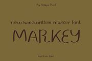 MARKEY | Handwritten Marker Font, a Handwritten Font by Ashiya Pixel (Thumbnail 6 of 6)