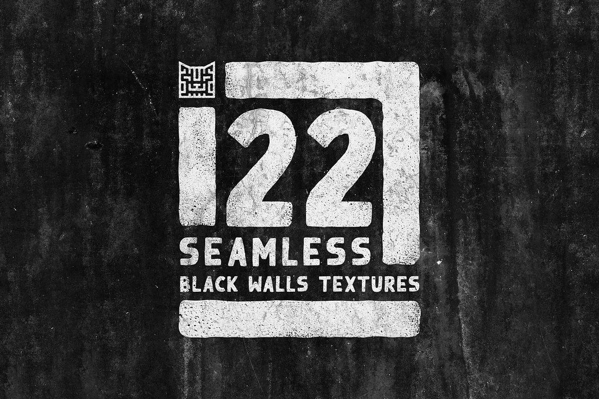 22 Seamless Black Walls Textures, a Texture Graphic by 2DFUNS (Photo 1 of 13)