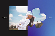 Pixel Shape Masks | Overlay Pack, a Graphic by stasylionet (Thumbnail 2 of 10)