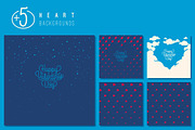 5 Valentine's Day Romantic Cards, a Decorative Illustration by Alexander Baidin (Thumbnail 5 of 5)