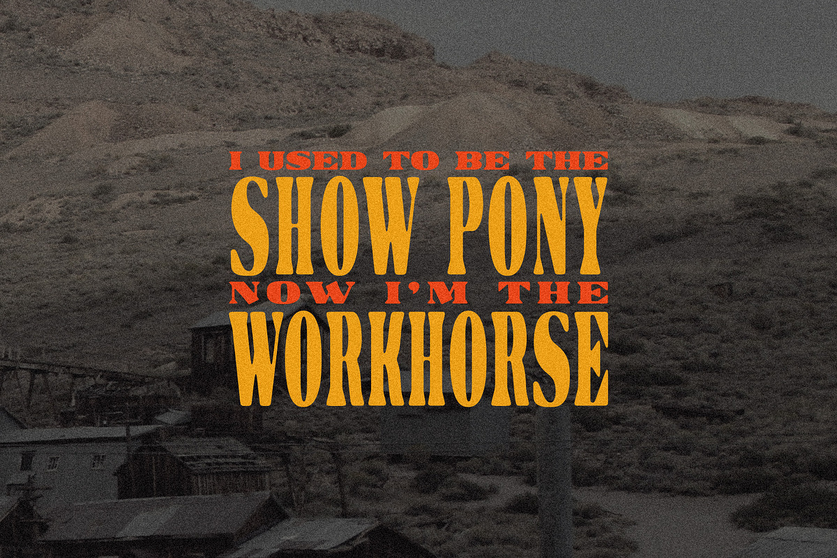 Tin Cup Typeface, a Serif Font by Studio Presk (Photo 3 of 3)