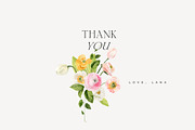 BLOSSOM Spring Watercolor Flowers, a Decorative Illustration by Lana Elanor (Thumbnail 12 of 12)