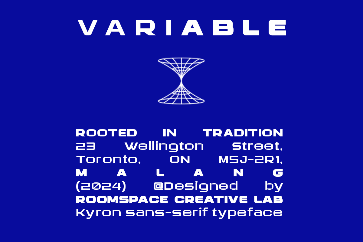 Kyron - Futuristic Modern Font, a Sans Serif Font by roomspace creative lab (Photo 6 of 10)