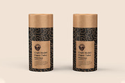Craft Paper Tube Mockup PSD, a Cups & Container Mockup by Ram Studio LLC (Thumbnail 14 of 19)