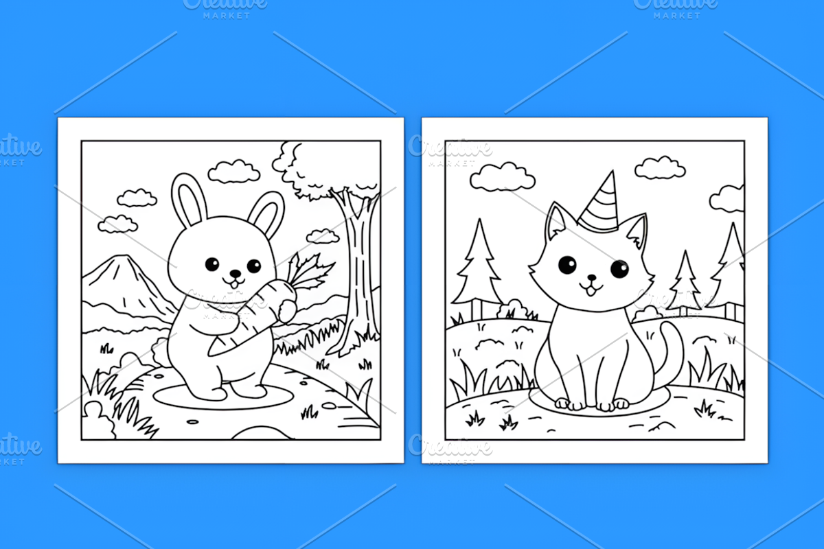 Tiny Corner Cozy Coloring Vol. 2, a Decorative Illustration by Coco Bloom (Photo 3 of 4)