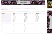 Dark Habit Tracker Weekly Planner, a Design Template by Anis Illustration (Thumbnail 3 of 8)