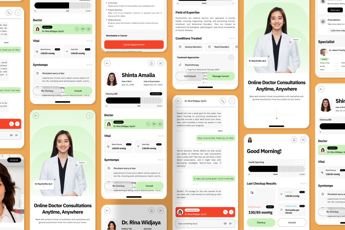 Tibb - Healthcare Mobile App, an App Template by twinstd (Photo 2 of 5)