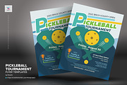 Pickleball Tournament Flyer Template, a Flyer Template by kinzi21 (Thumbnail 3 of 4)