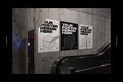 Urban Poster Wall Mockups, a Print Template by FLYERWRK (Thumbnail 5 of 11)