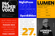Flamor - Editorial Sans Serif Family, a Sans Serif Font by VP Fonts (Thumbnail 5 of 23)