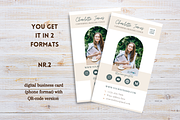 Coach Business Card Canva Template, a Business Card Template by Golden Horizons Studio (Thumbnail 3 of 10)