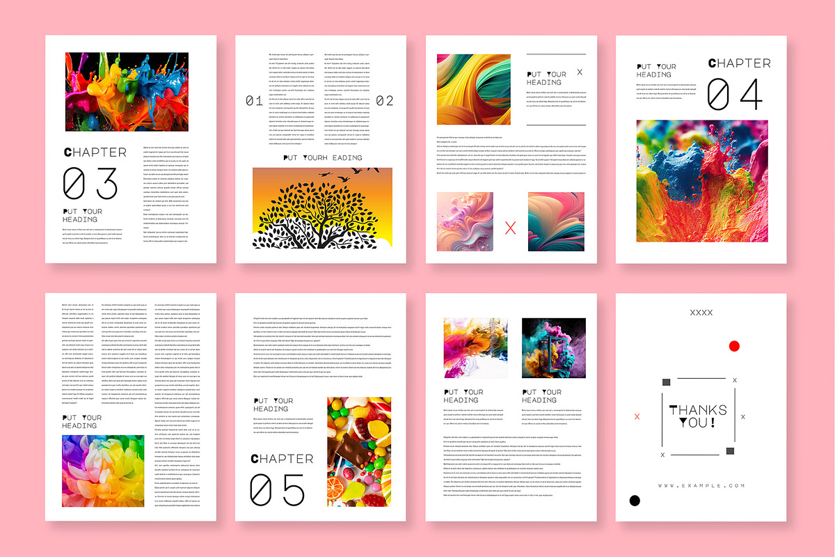 Graphic Designer Ebook Layout, an UI Kit Template by ContestDesign (Photo 3 of 3)