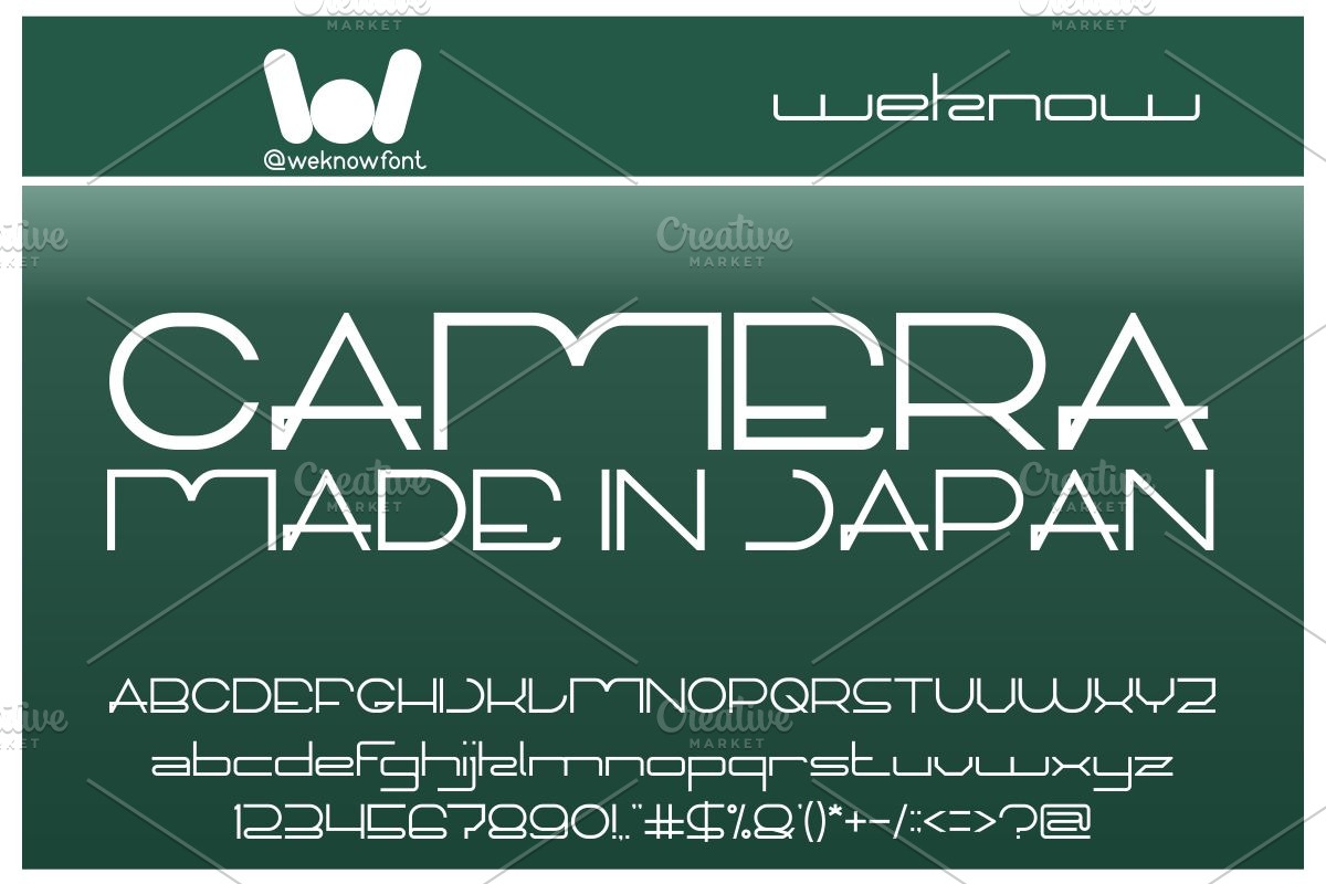 Techno Capture font, a Font by weknow (Photo 4 of 5)