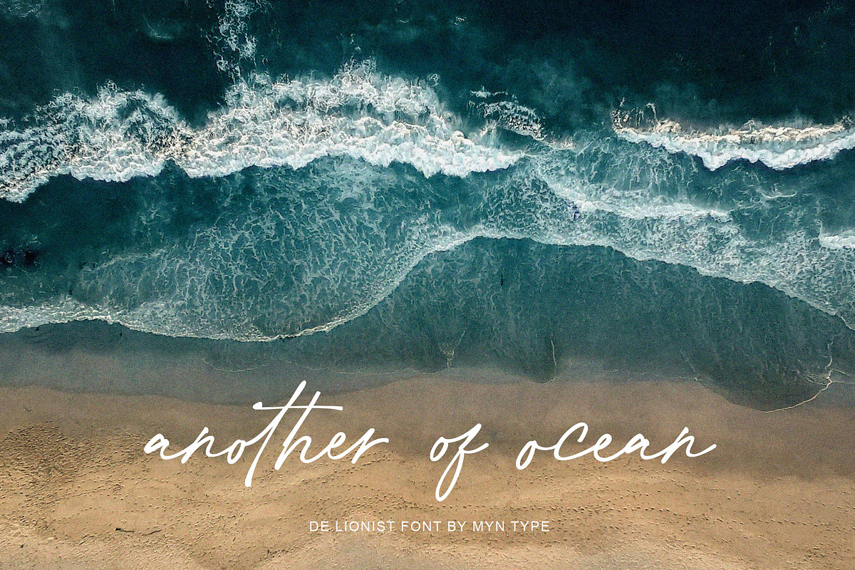 De Lionist - Handwritten Script Font, a Handwritten Font by Myn Type (Photo 10 of 15)