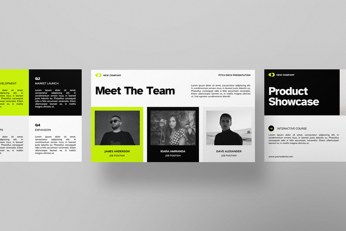 Pitch Deck Google Slide Template preview 3